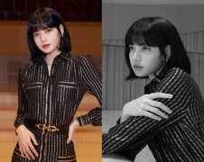 LISA剪了超夯“锁骨短发”！搭配4款轻盈卷度修饰出显嫩小脸