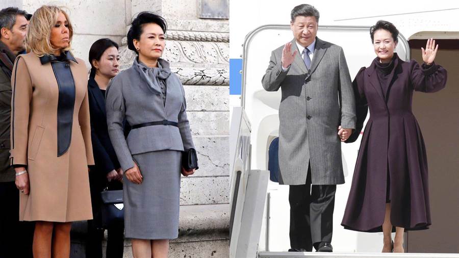 第一夫人衣Q比拼！牵手下楼梯秀好交情