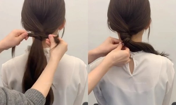IU、朴信惠的“韩系马尾”超少女！掌握简单小技巧轻松变换三种绑法