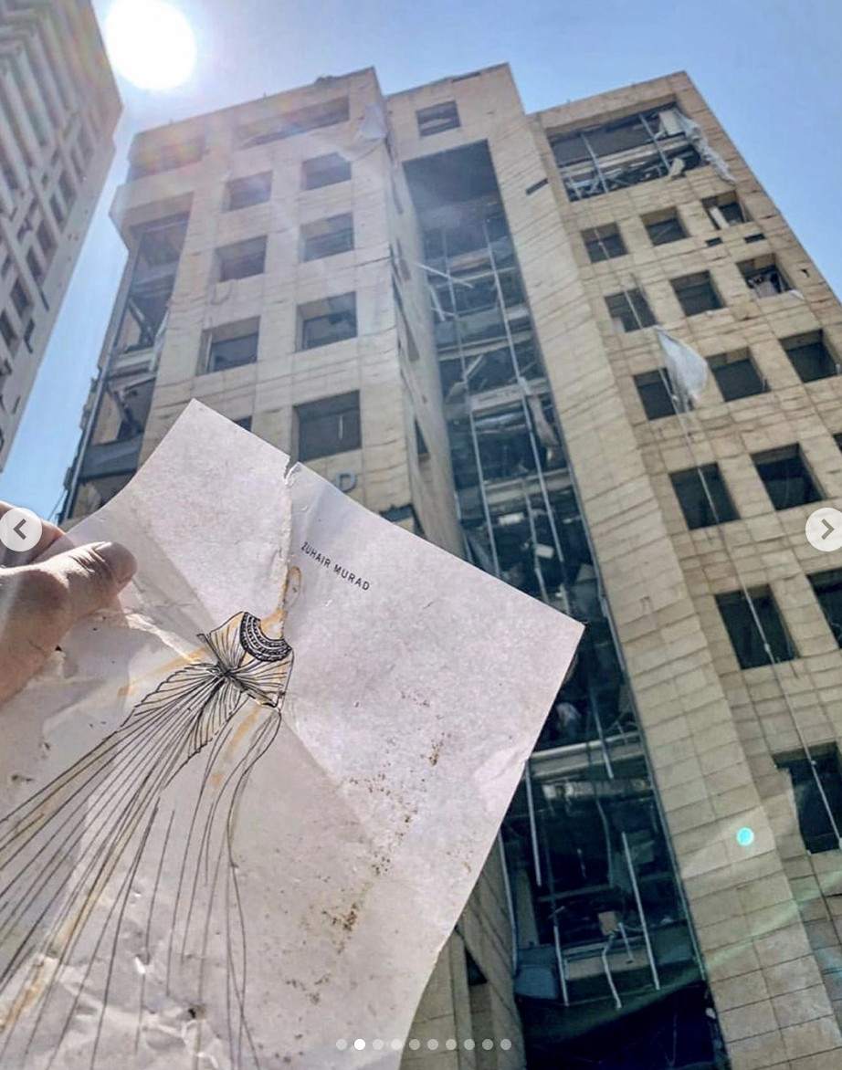 贝鲁特爆炸重创！阿娇、林心如都穿“黎巴嫩嫁衣”高订总部惨况曝光