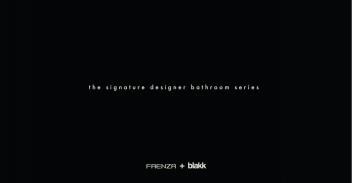 FAENZA法恩莎发布重磅新品：Cirkle -Designer Bathroom Series